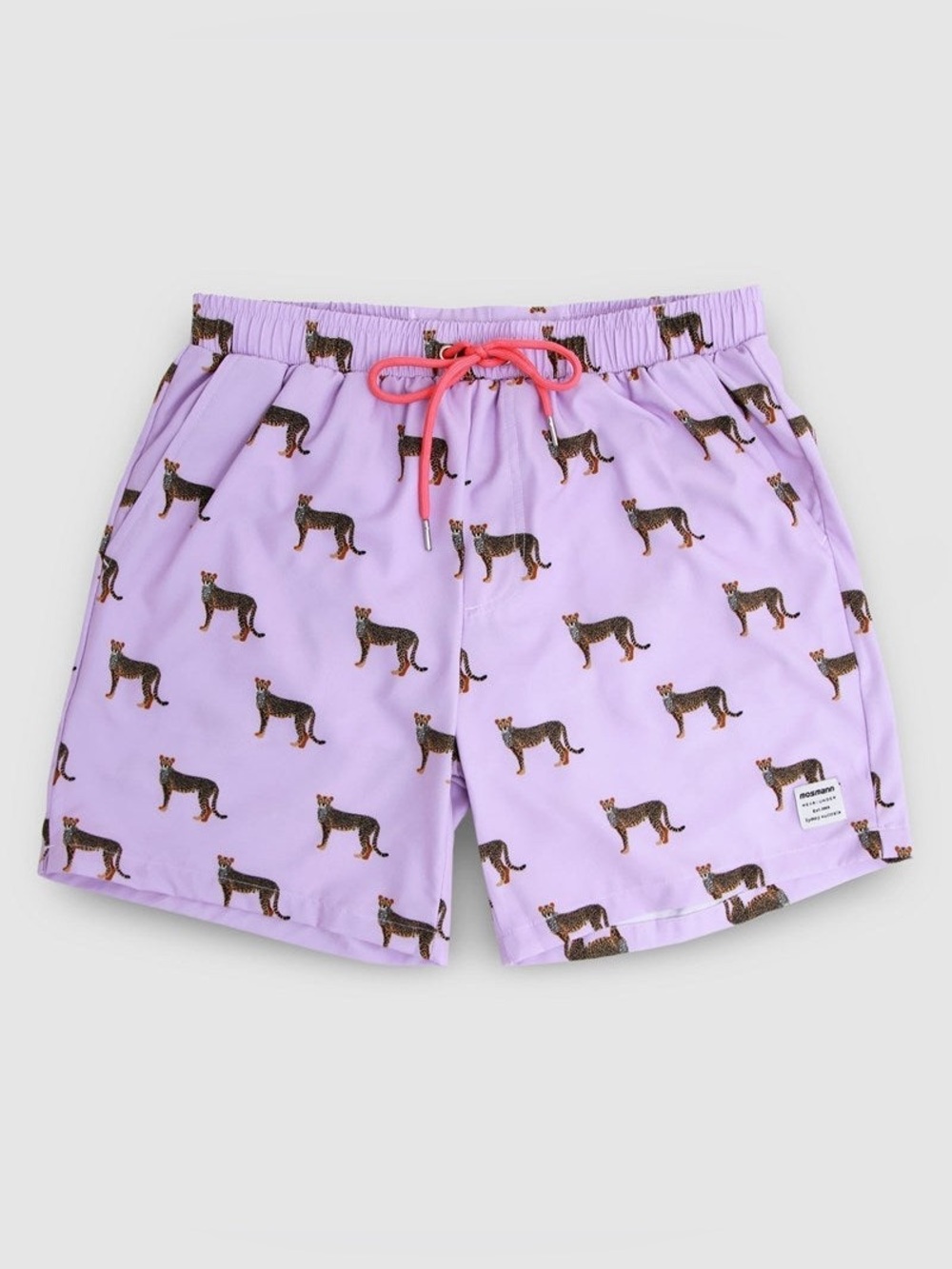 Mosmann Australia Mens Swim Trunks Bathing Suit Board Shorts Cheetah Medium 1082